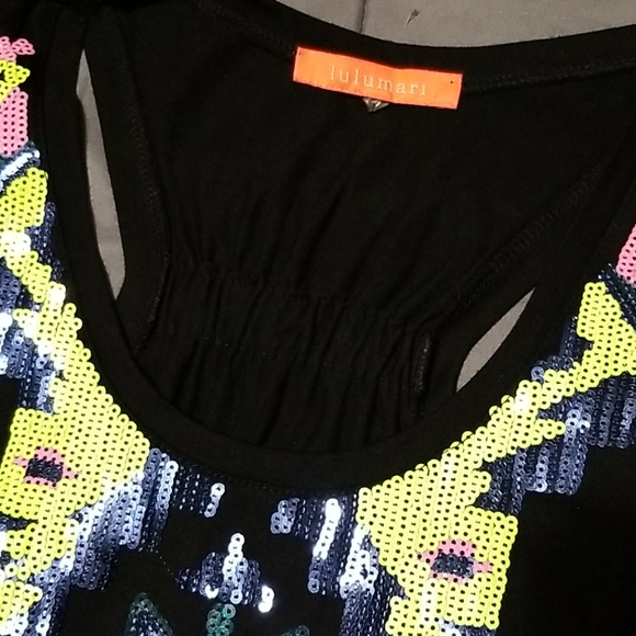 Lulumari Large sequin tank - Picture 3 of 5